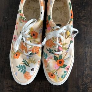 Keds Rifle Paper Co. floral tennis shoes